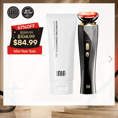 INIA FLARE Microcurrent Facial Device