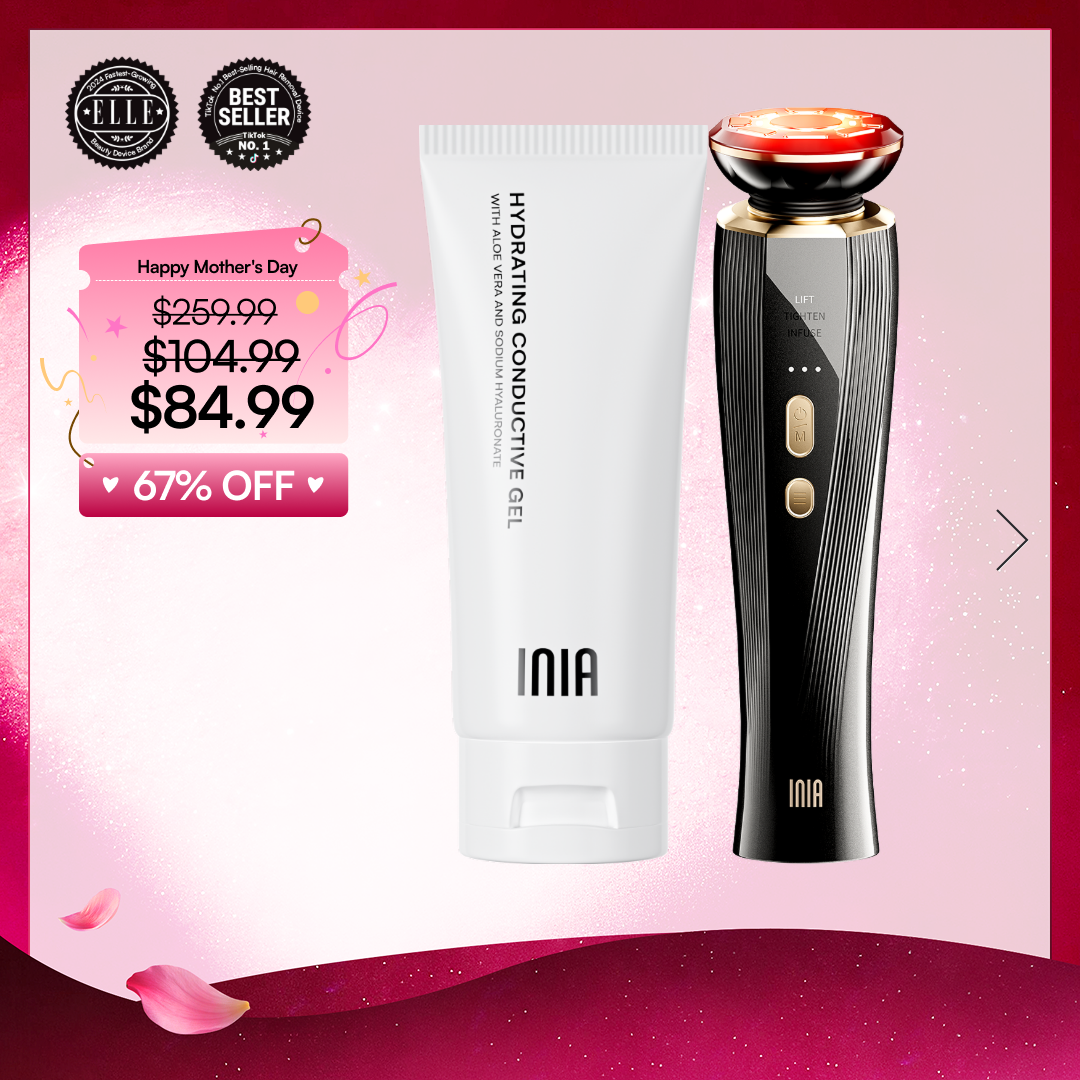 INIA FLARE Microcurrent Facial Device