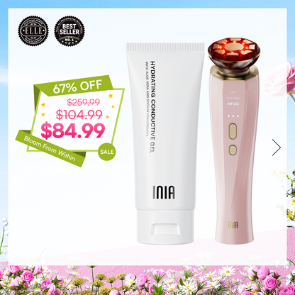 INIA FLARE Microcurrent Facial Device