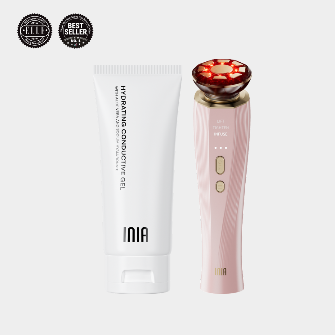 Dispositivo facial de microcorriente INIA FLARE