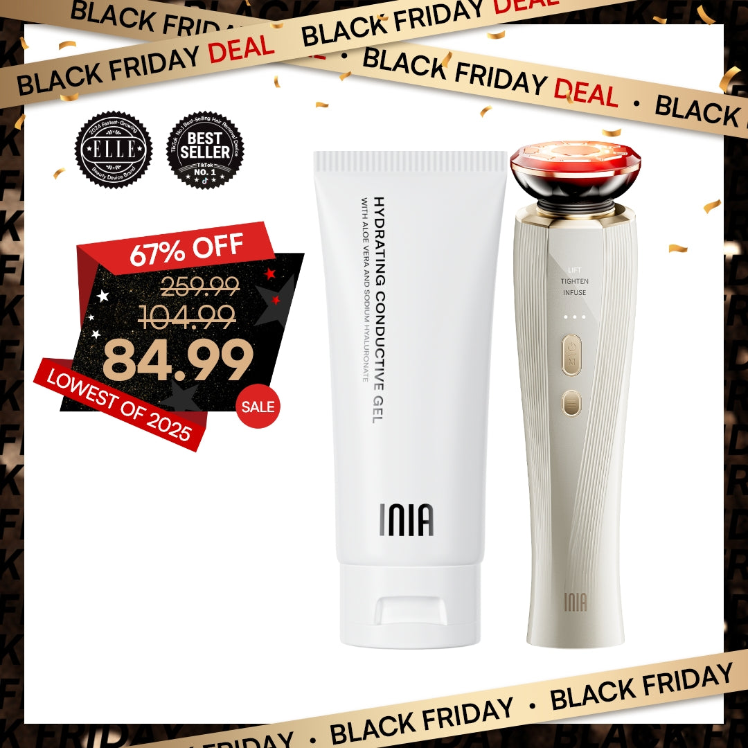 INIA FLARE Microcurrent Facial Device