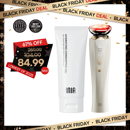 INIA FLARE Microcurrent Facial Device