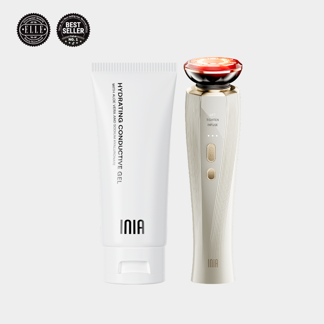 INIA FLARE Microcurrent Facial Device