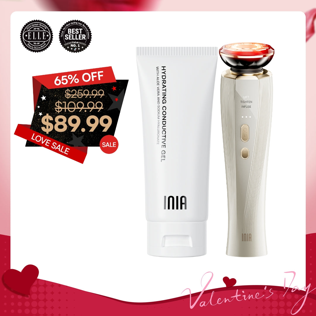 INIA FLARE Microcurrent Facial Device