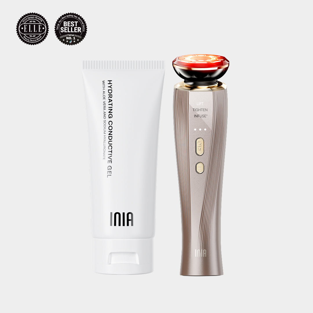 Dispositivo facial de microcorriente INIA FLARE