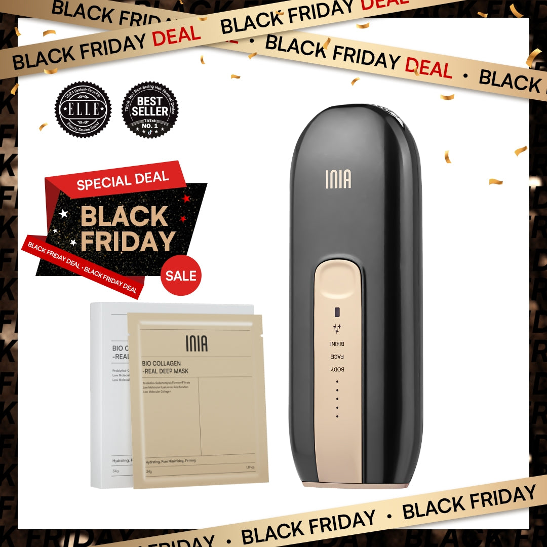 INIA FOND IPL Hair Removal with Facial Mask