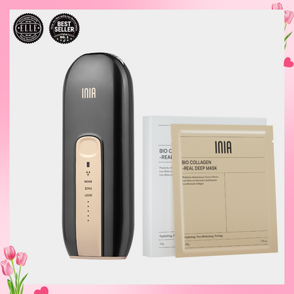 INIA FOND IPL Hair Removal with Facial Mask