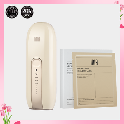 INIA FOND IPL Hair Removal with Facial Mask