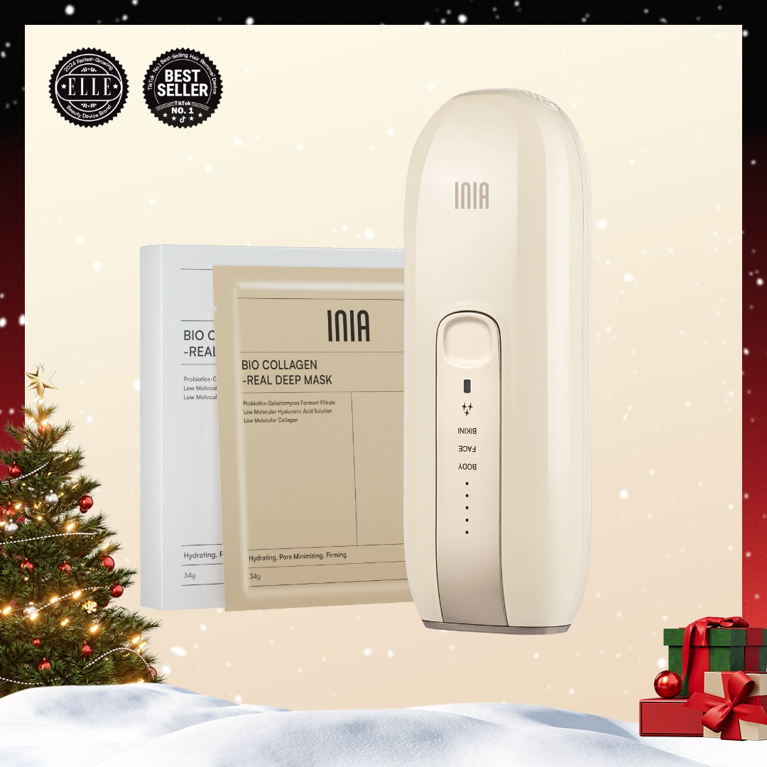 INIA FOND IPL Hair Removal with Facial Mask