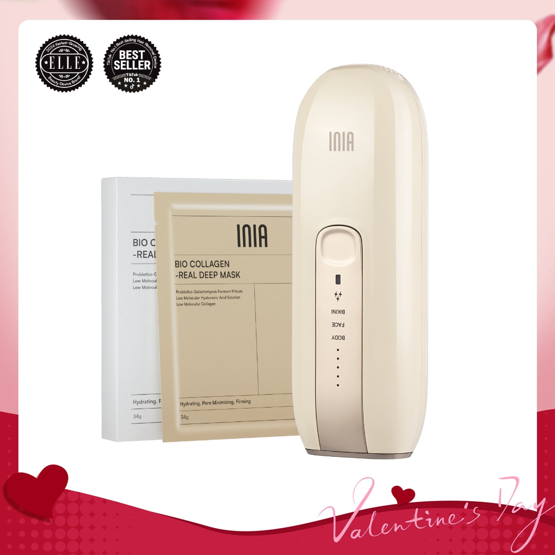 INIA FOND IPL Hair Removal with Facial Mask