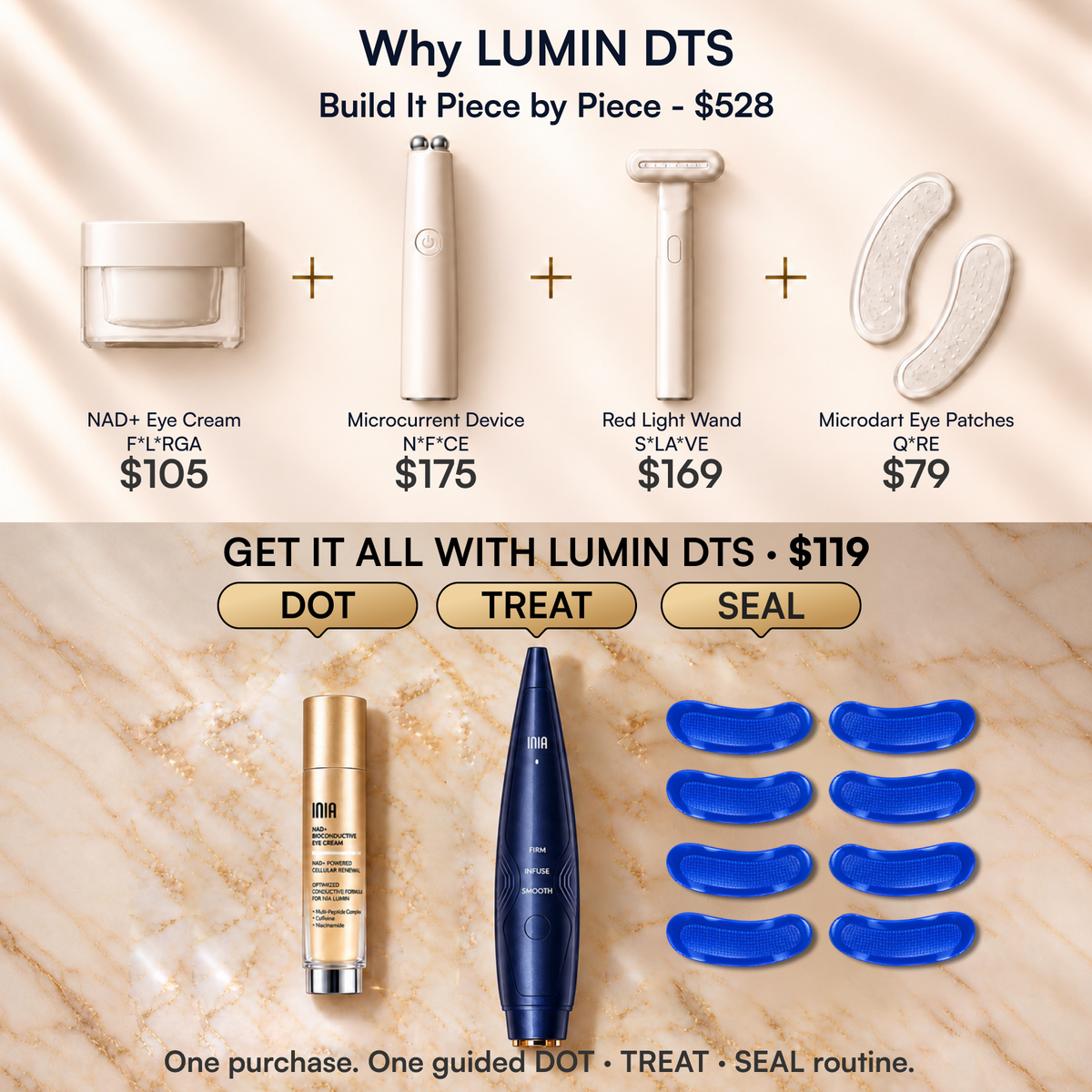 INIA LUMIN DTS Eye Skincare Device