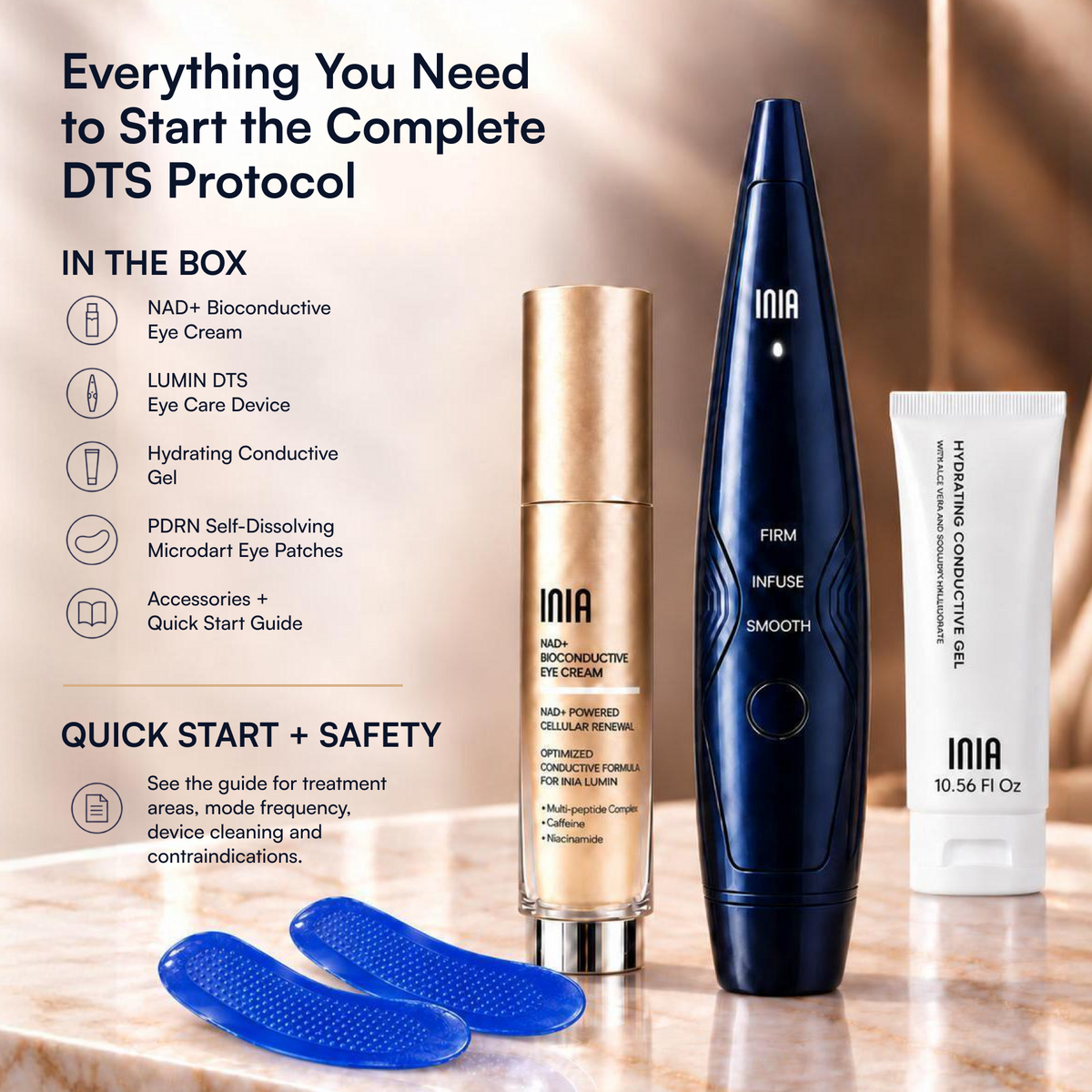 INIA LUMIN DTS Eye Skincare Device