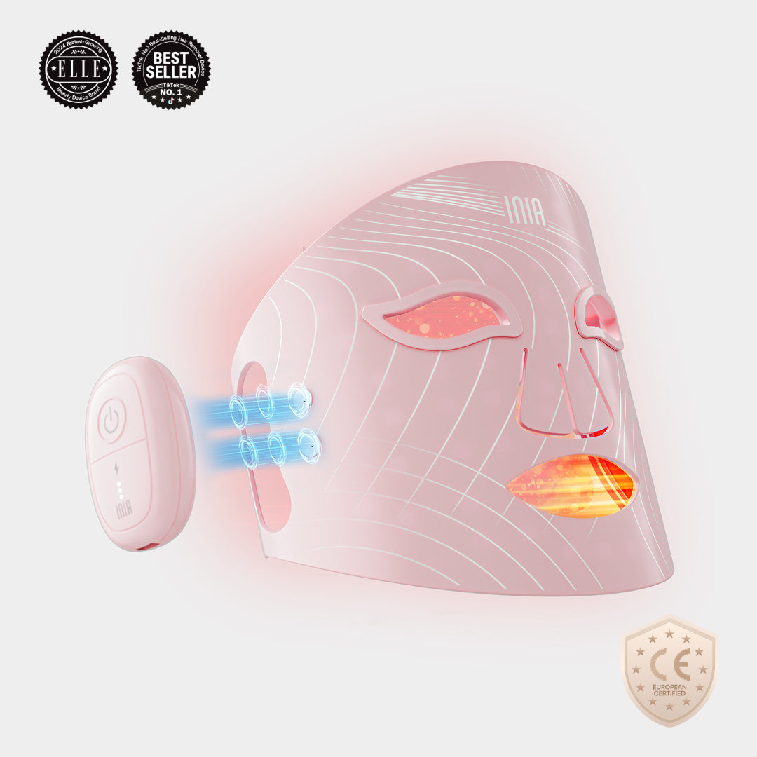 INIA GLOW Red Light Therapy LED Mask