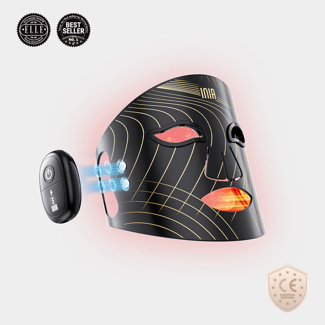 INIA GLOW Red Light Therapy LED Mask