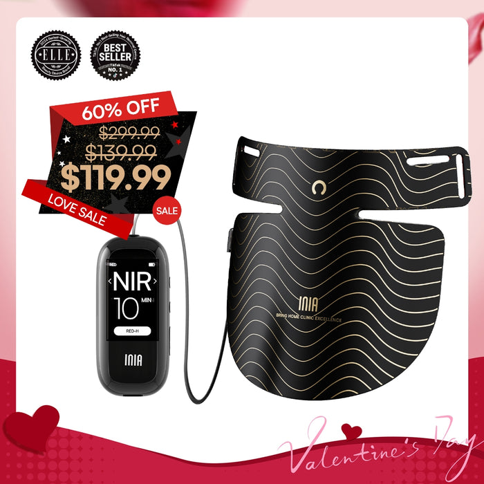 INIA GLOW Neck & Chest Red Light Therapy