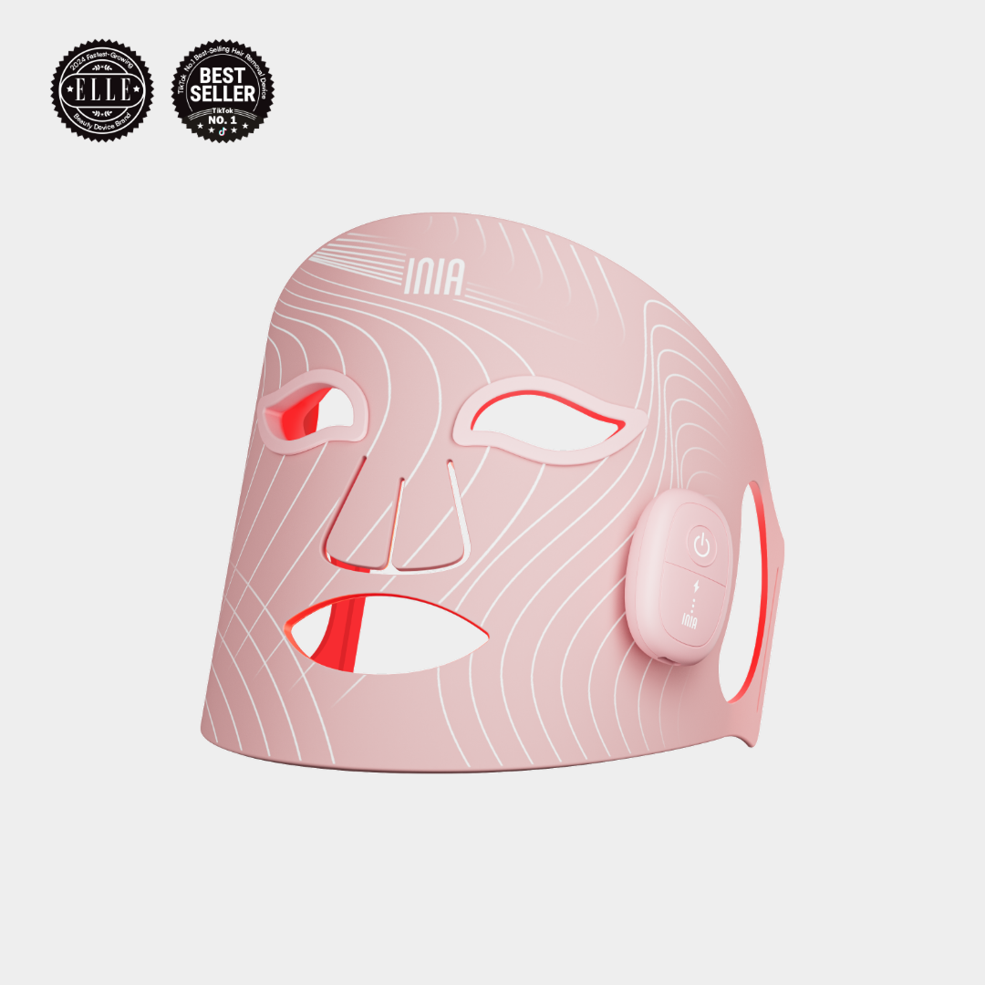 INIA GLOW Wireless Red Light Therapy Mask