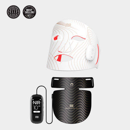 INIA GLOW Wireless Red Light Therapy Mask