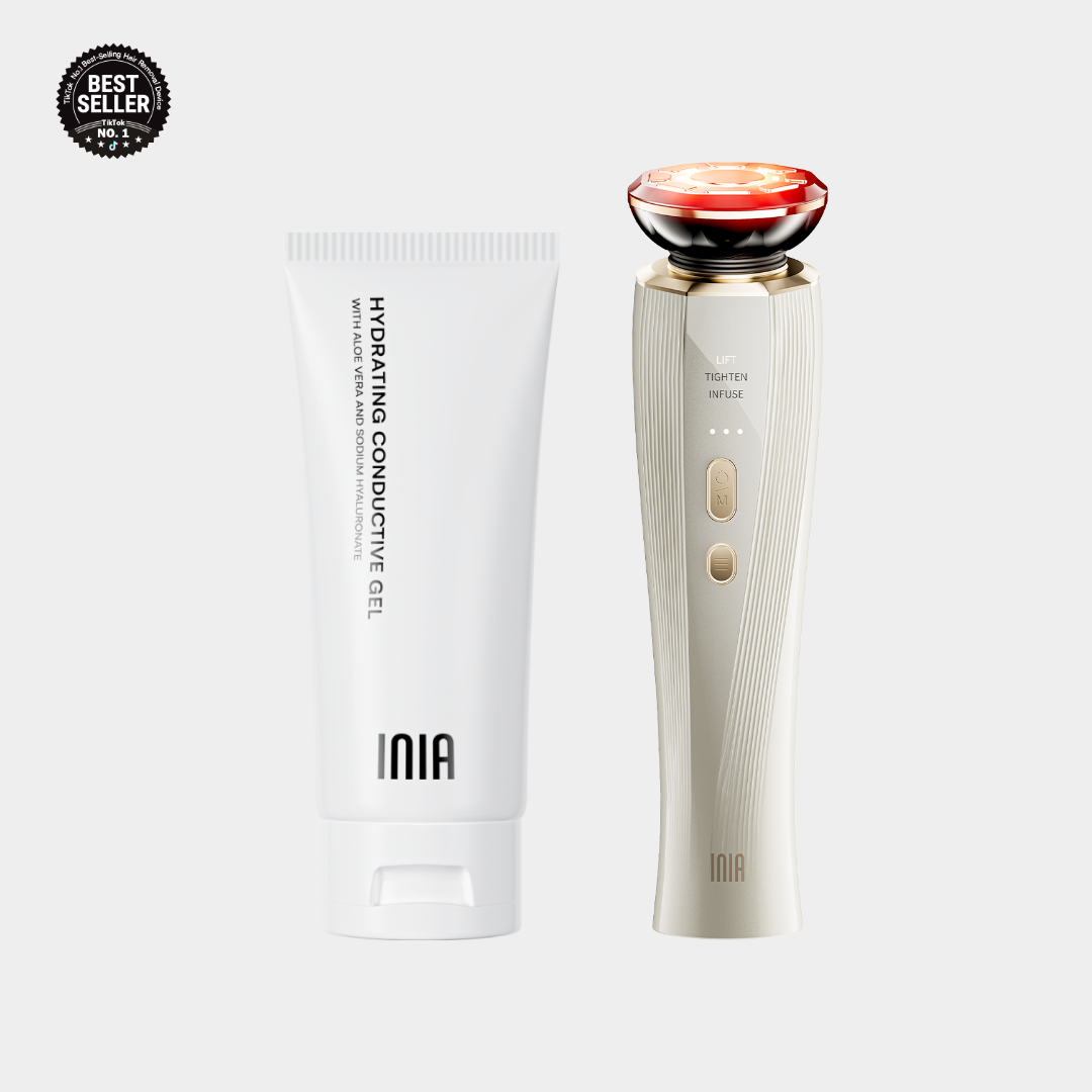 INIA FLARE Microcurrent Facial Device