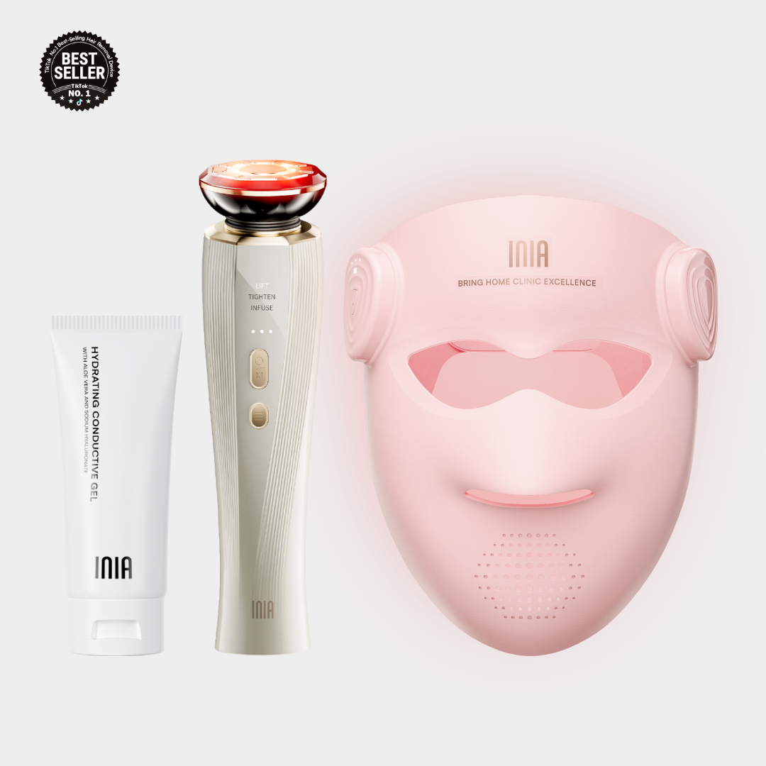 INIA FLARE Microcurrent Facial Device