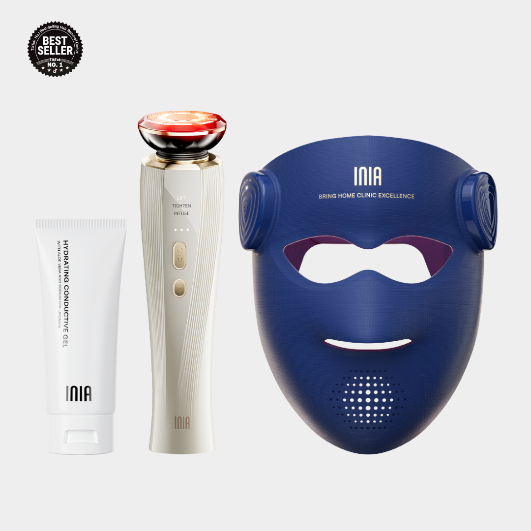 INIA FLARE Microcurrent Facial Device