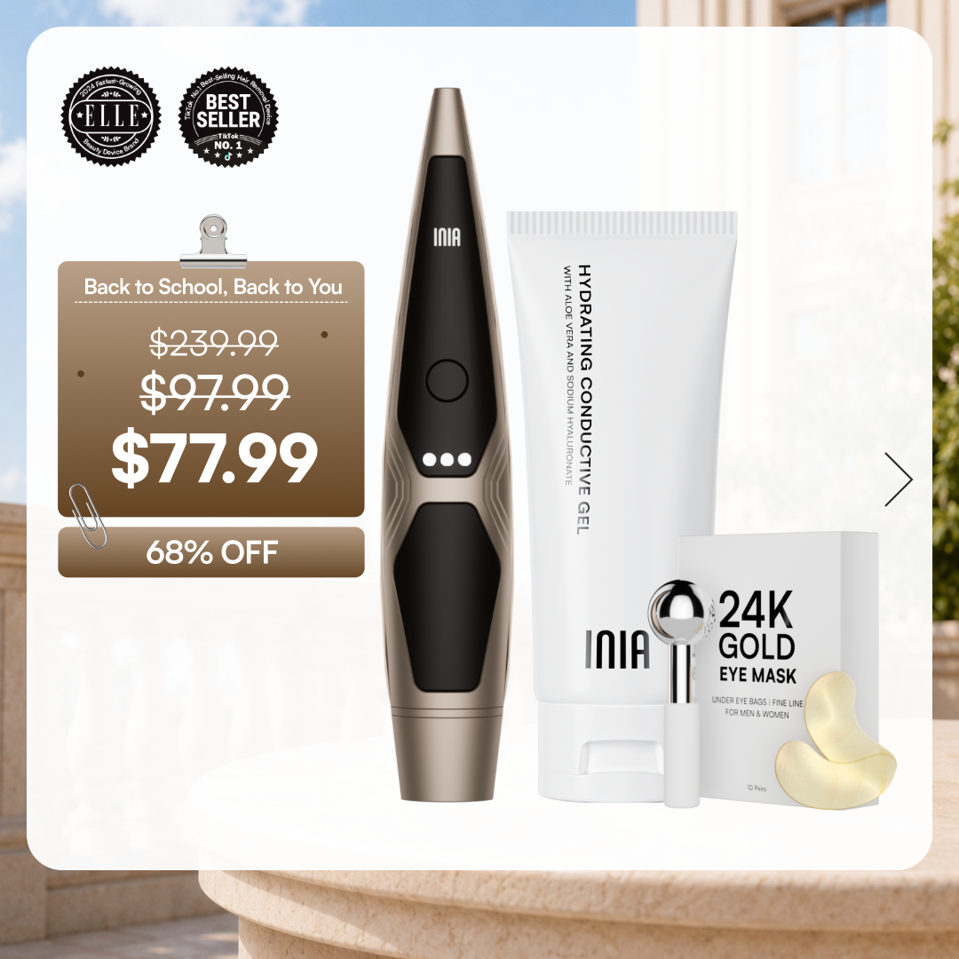 INIA LUMIN Eye Skincare Device FDA-Cleared