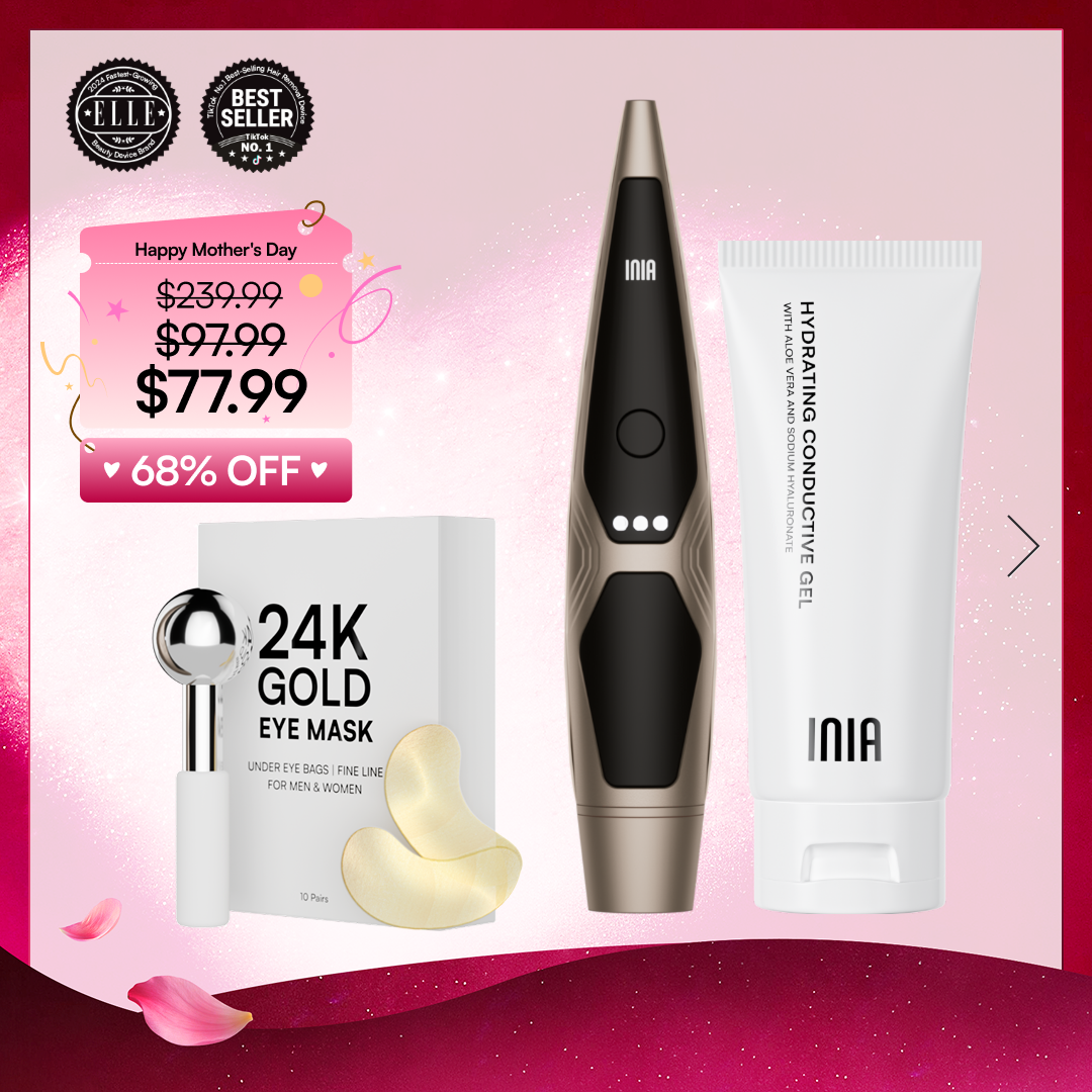 INIA LUMIN Eye Skincare Device FDA-Cleared