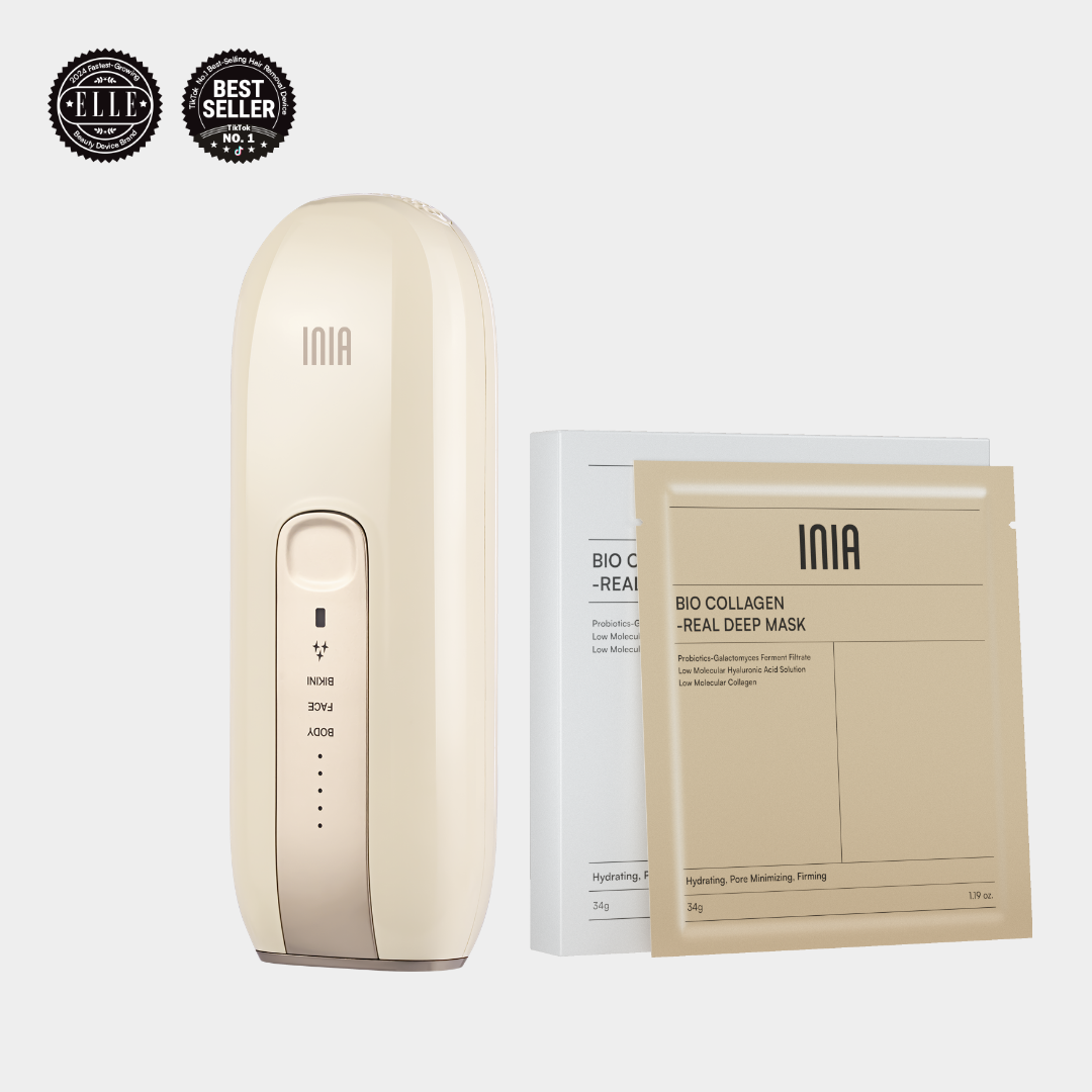 INIA FOND IPL Hair Removal with Facial Mask