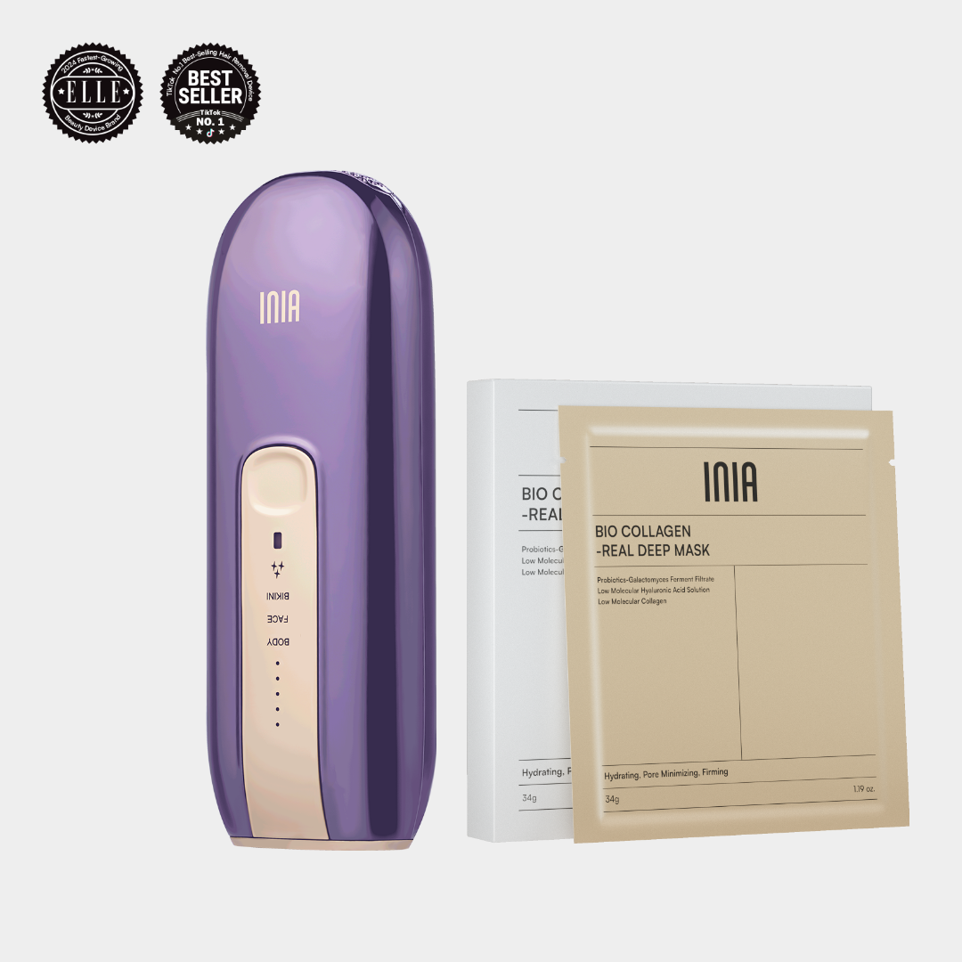 INIA FOND IPL Hair Removal with Facial Mask