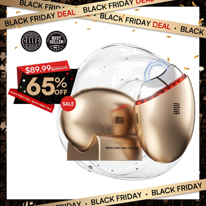 INIA GLACE 7-in-1 Microcurrent Gua Sha Facial Device