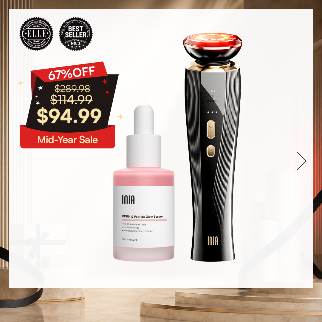 Microcurrent Facial Device | Non-Surgical Skin Tightening | INIA