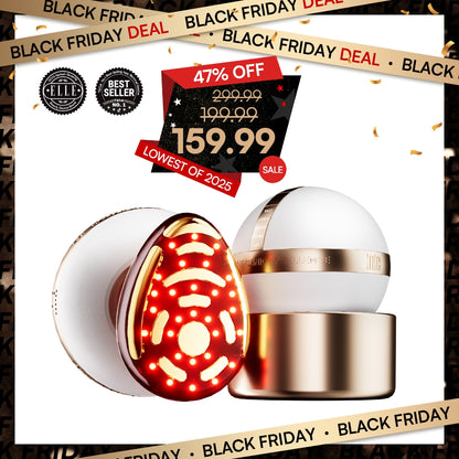 INIA SPHERA At-Home Clinical-Grade RF, EMS &amp; LED Rejuvenation Device