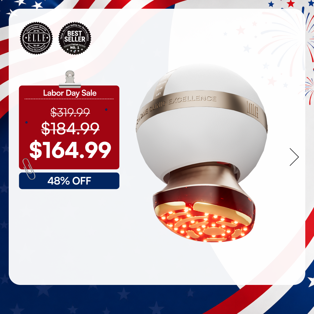 INIA SPHERA At-Home Clinical-Grade RF, EMS &amp; LED Rejuvenation Device