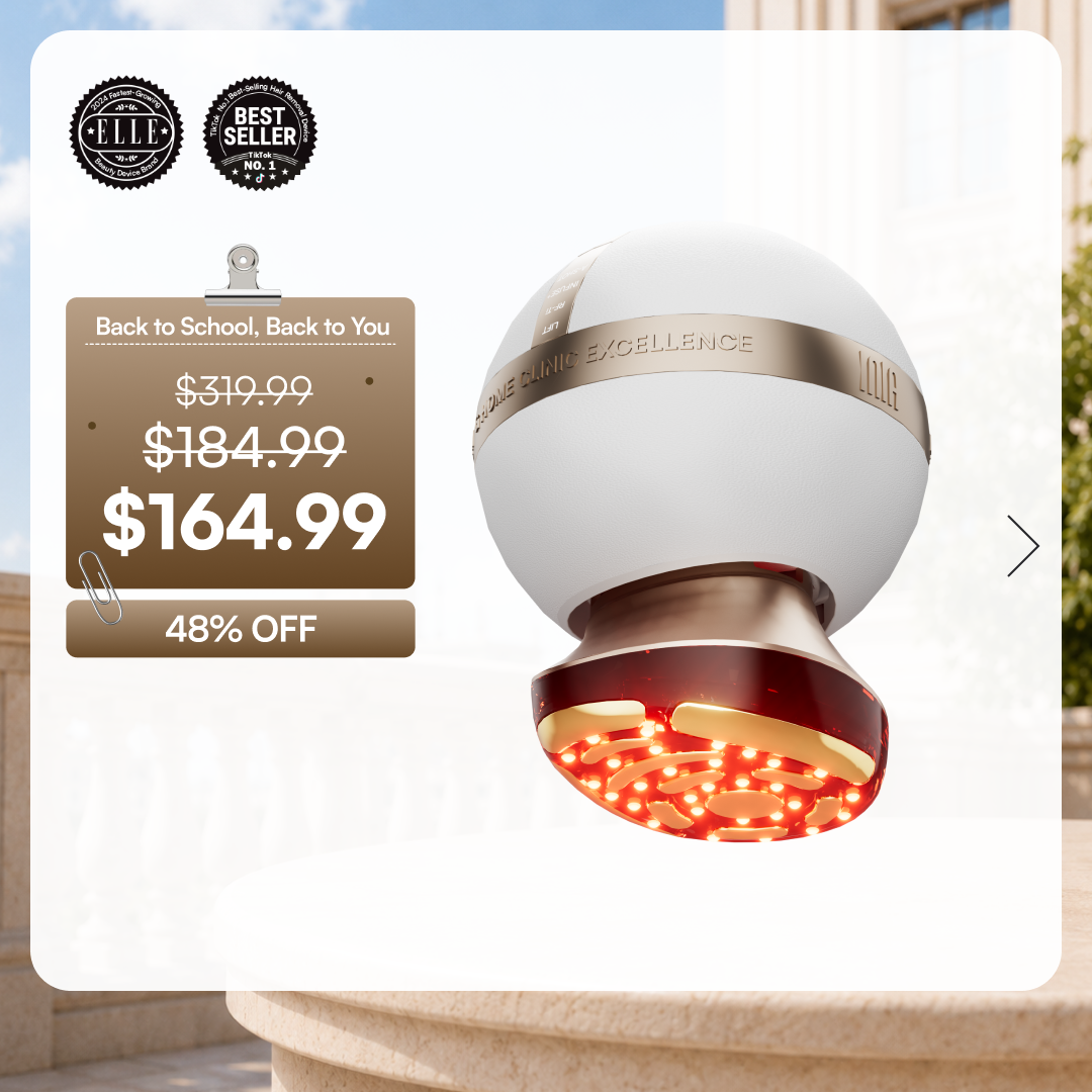 INIA SPHERA At-Home Clinical-Grade RF, EMS &amp; LED Rejuvenation Device