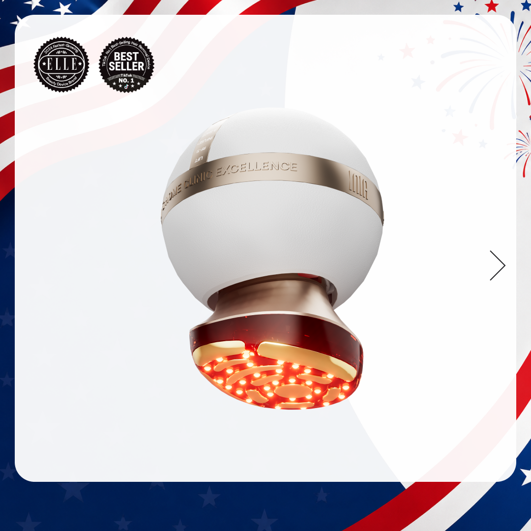 INIA SPHERA Dispositivo de Rejuvenecimiento con RF, EMS y LED de Grado Clínico para Uso en Casa
