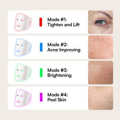 INIA GLOW Red Light Therapy Mask