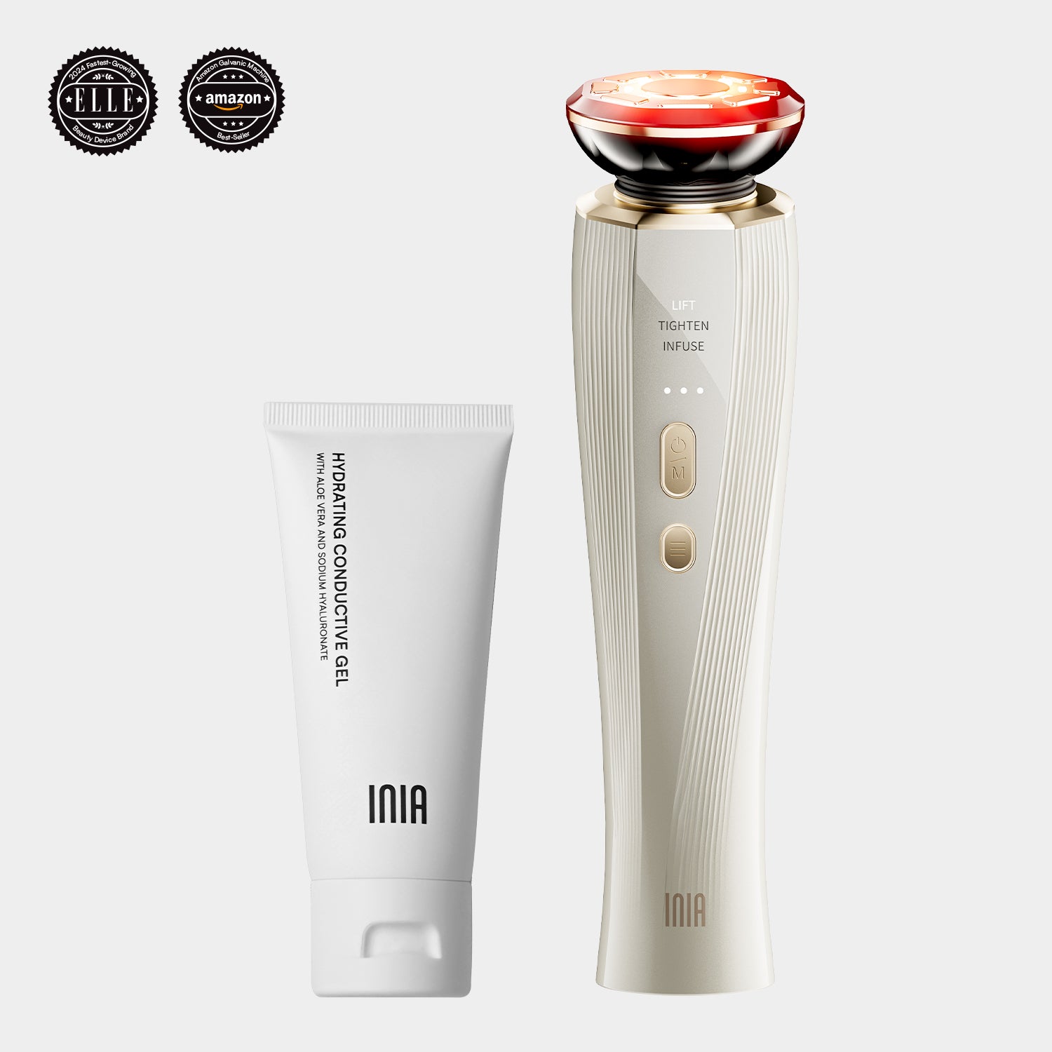 Microcurrent Face Microcurrent Facial Device | Non-Surgical Skin Tightening | INIA