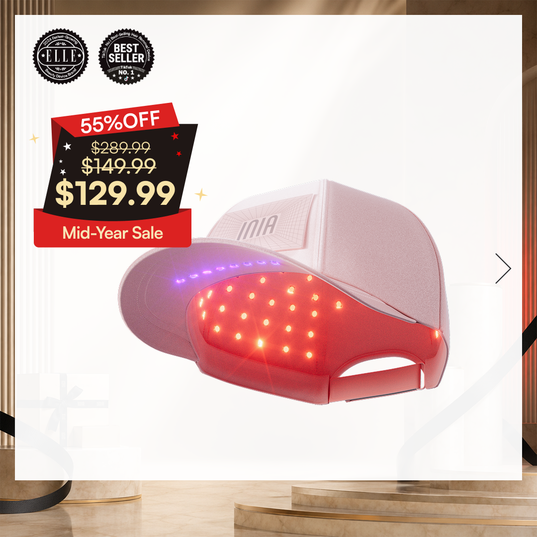 INIA REGEN Laser & Red Light Cap