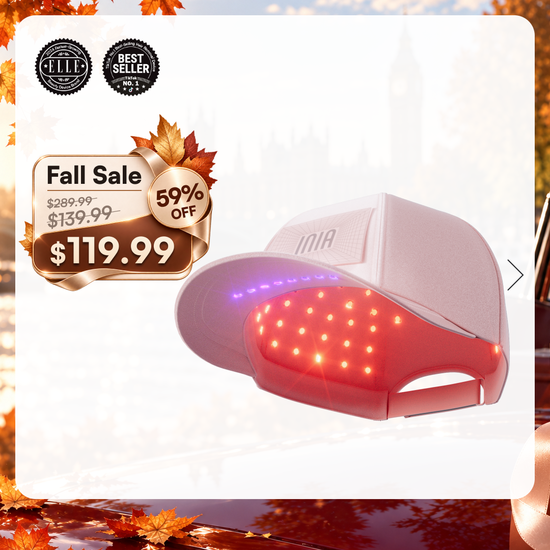 INIA REGEN Laser & Red Light Cap